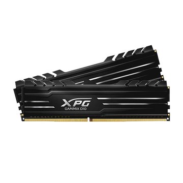ADATA 威剛 XPG GAMMIX D10 DDR4 3200 16G(8*2)超頻RAM-黑 記憶體