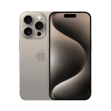 APPLE 蘋果 iPhone 15 Pro 256GB- 原色鈦金屬 智慧手機