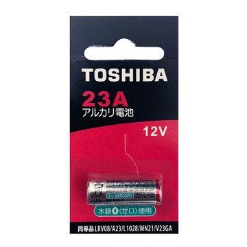 TOSHIBA 東芝 A23柱型電池 (1入)